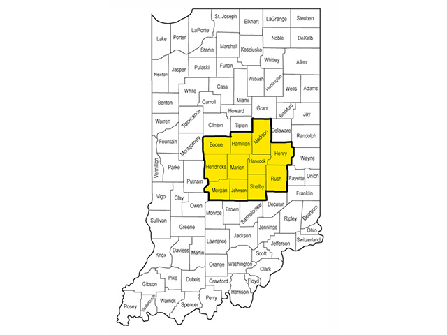 Central Indiana